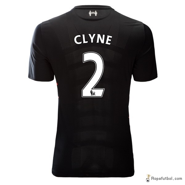Camiseta Liverpool Replica Segunda Ropa Clyne 2016/17 Negro